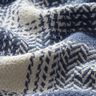 Mantelstof Katoenmix geruit – blauwgrijs/ivoor,  thumbnail number 2