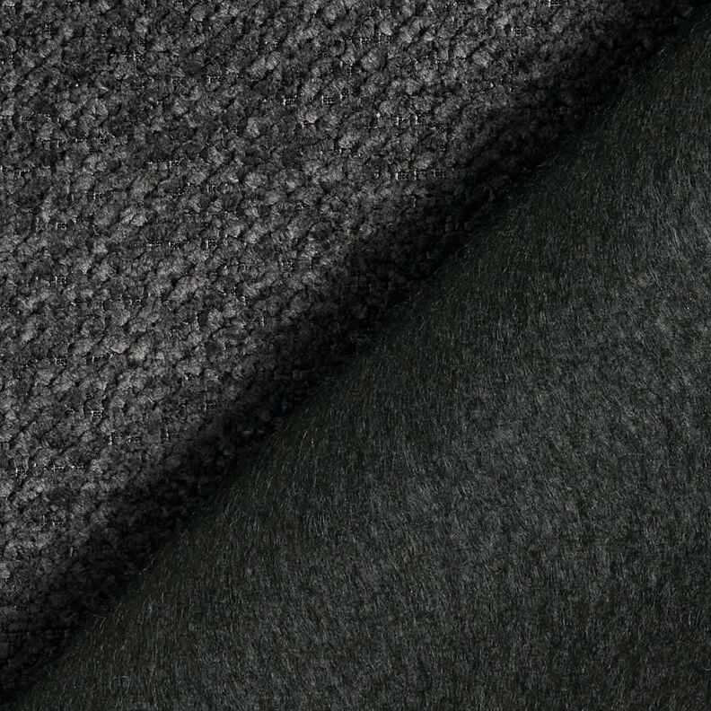 Bekledingsstof zachte stapel – anthraciet,  image number 3