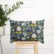 Katoenen stof Cretonne Bladeren – navy,  thumbnail number 6