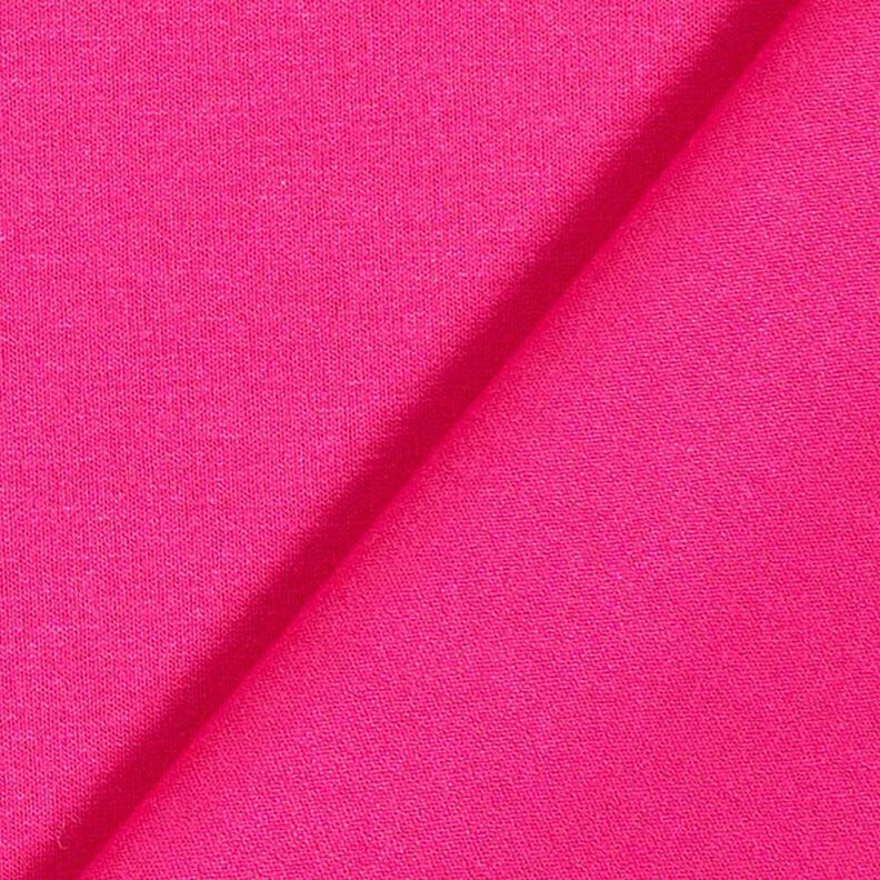Viscose jersey licht – intens roze,  image number 4