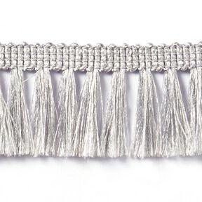 Franjes metallic [28 mm] - zilver, 