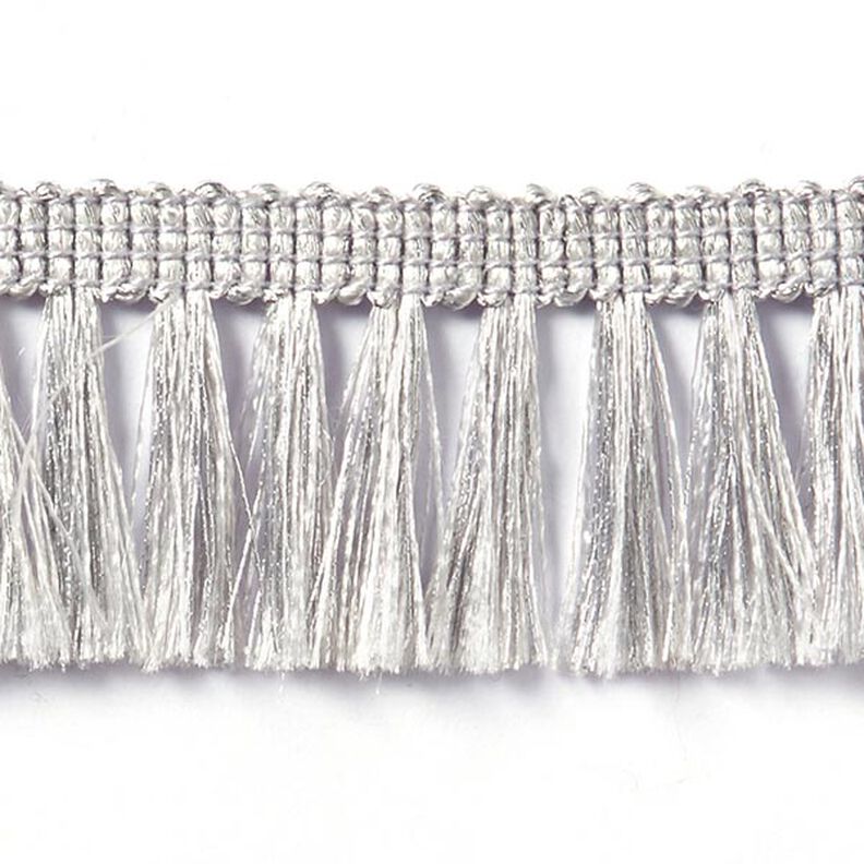 Franjes metallic [28 mm] - zilver,  image number 2
