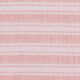 Katoenen stof met horizontale strepen - lichtroze/wit,  thumbnail number 1