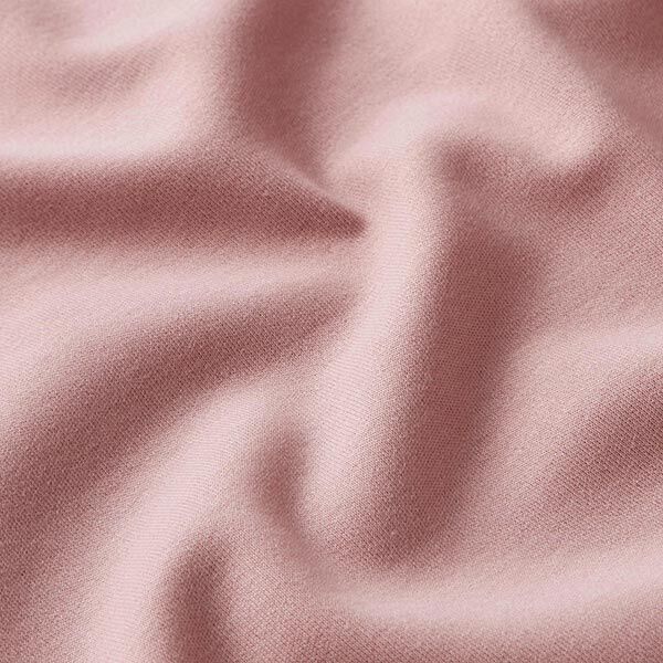 GOTS Interlock Jersey effen – oudroze, image number 2