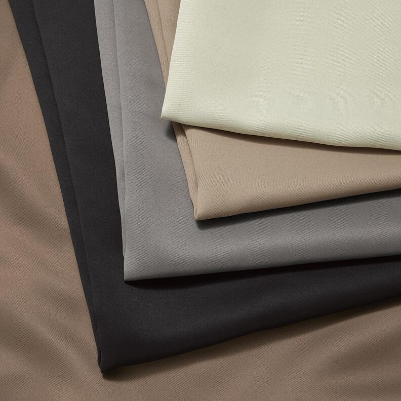 Verduisteringsstof Effen – taupe,  image number 4