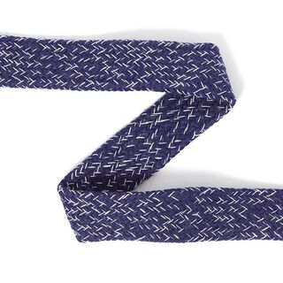 Hoodie - buisvormig koord gemêleerd [20 mm] 5 - marineblauw, 
