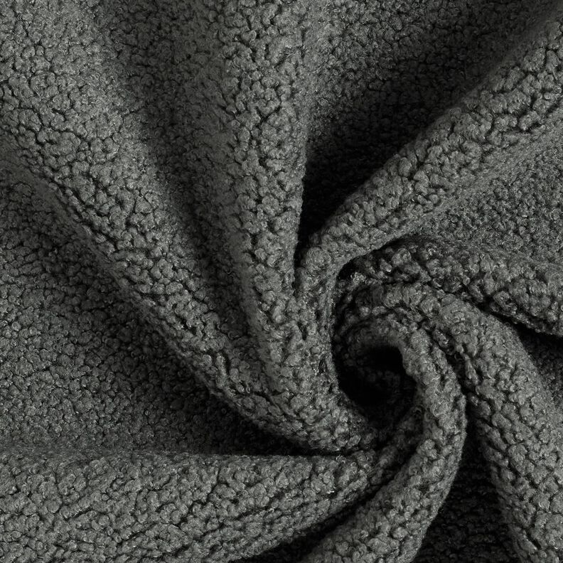 Bekledingsstof Schapenvacht look – donkergrijs,  image number 1