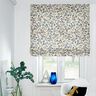 Decostof Half panama Bloemetjes – natuur/oceaanblauw,  thumbnail number 7