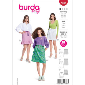 Rok | Burda 5832 | 34-48, 