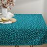Gecoate katoen abstracte Leeuw | Poppy Fabrics – petroleum/lila,  thumbnail number 6