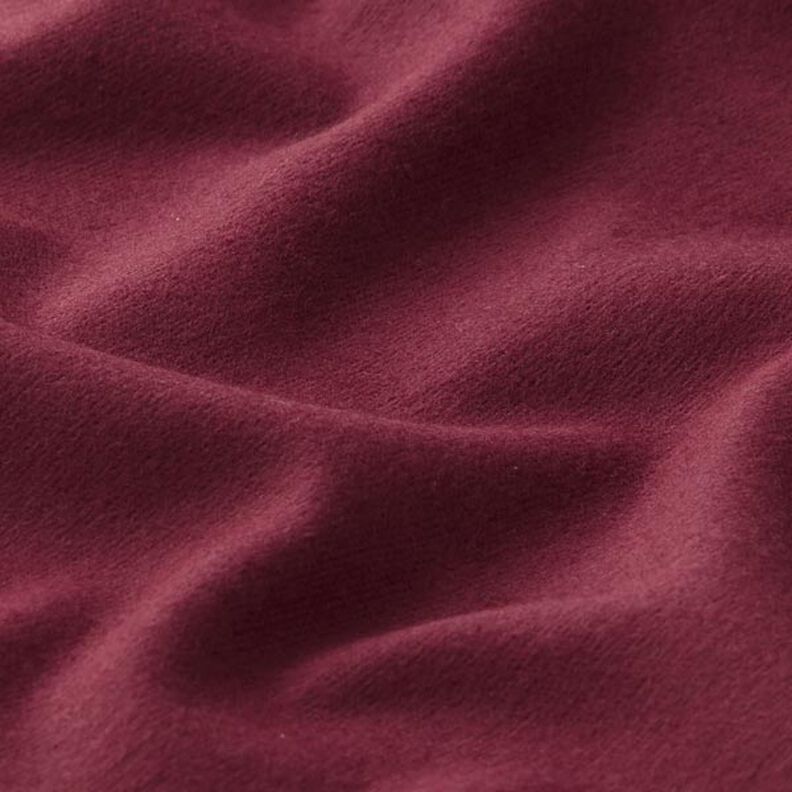 Katoenflanel Effen – roodbruin,  image number 3