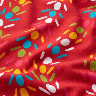 Sweatshirt kleurrijke mierenstraat | Designerella.bella – rood, 