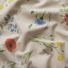 Decostof Half panama Alpenbloemen – natuur/blauw,  thumbnail number 2