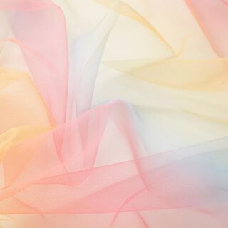 Softmesh Regenboog-verloop – roze/geel, 