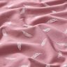 Katoenjersey Veren – oudroze,  thumbnail number 2