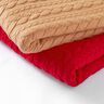 Jerseyjacquard cloqué kabelsteekpatroon – rood,  thumbnail number 5
