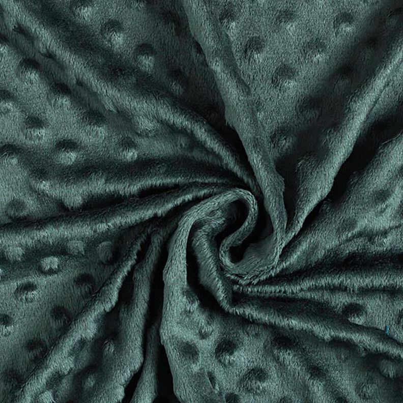 Gezellige fleece reliëfpunten – donkergroen,  image number 3