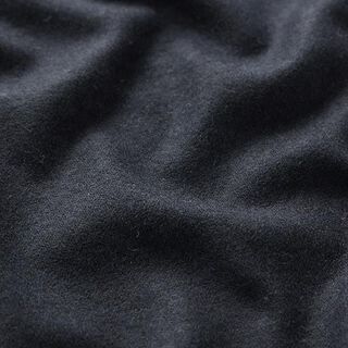 Gebreid wol effen – zwart blauw, 