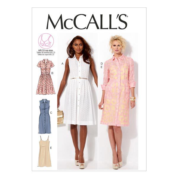 jurk, McCalls 6696 | 34 - 50, image number 1