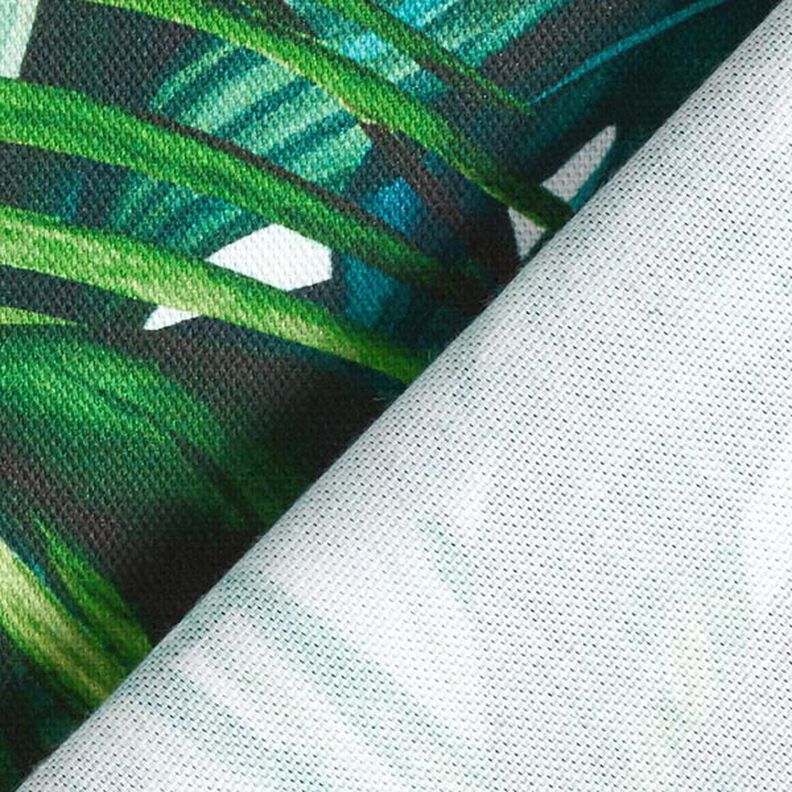 Decostof Half panama Palmbladeren – groen, image number 4