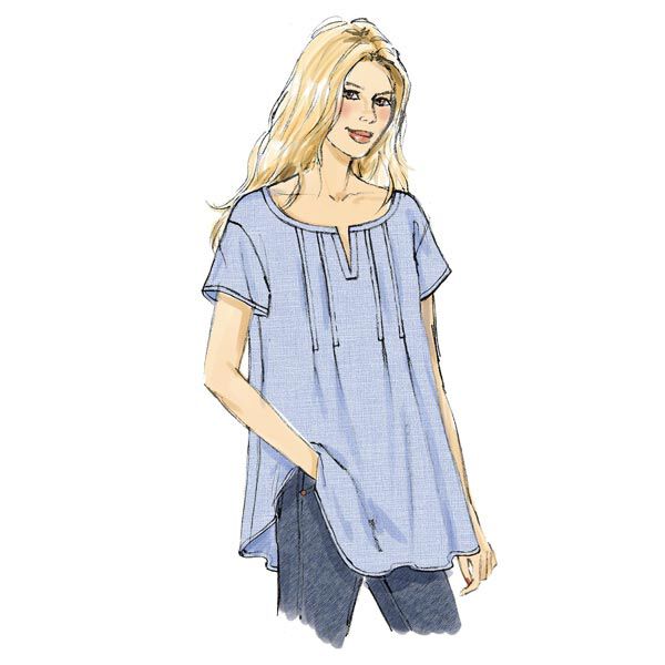 Top, Butterick 6024|32 - 40,  image number 5