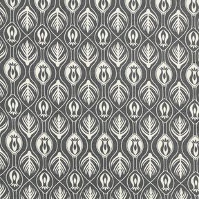 Chiffon ornamenten &ndash; wit/zwart, 