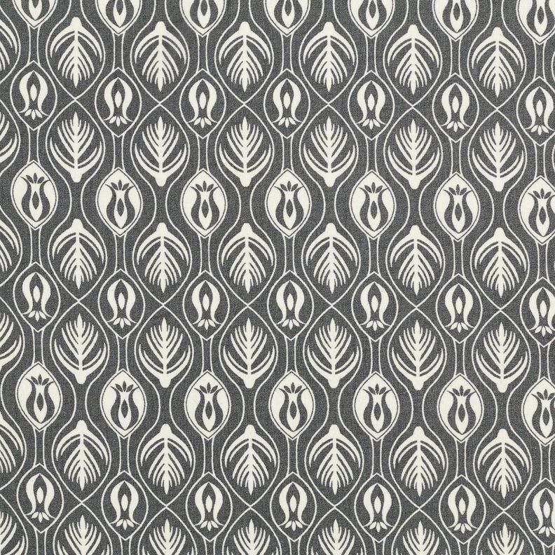Chiffon ornamenten – wit/zwart, image number 1