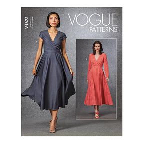 Jurk, Vogue 1672 | 40-48, 