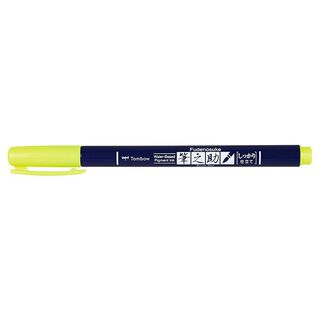 Brush Pen waterverf Fudenosuke 91 | Tombow – neongeel, 