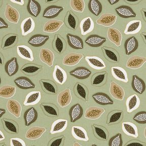 Viscosestof Papaja's – riet/taupe, 