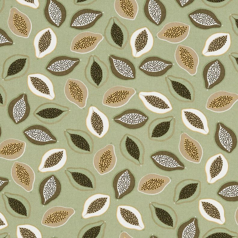 Viscosestof Papaja's – riet/taupe, image number 1
