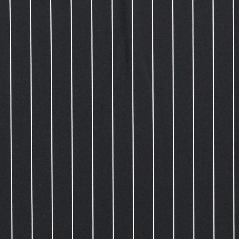 Broekenstretch krijtstrepen – zwart/wit,  image number 1