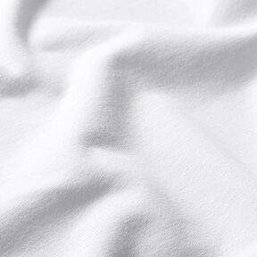 Katoenjersey Medium effen – wit, 
