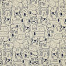 Katoenjersey Honden | by Poppy – anemoon/marineblauw,  thumbnail number 1