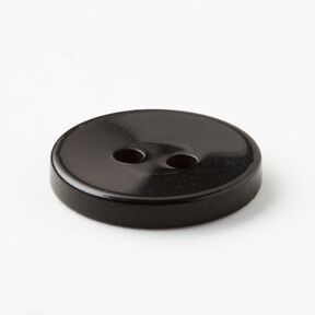2-gats knoop glanzend [Ø 15 mm] – zwart, 