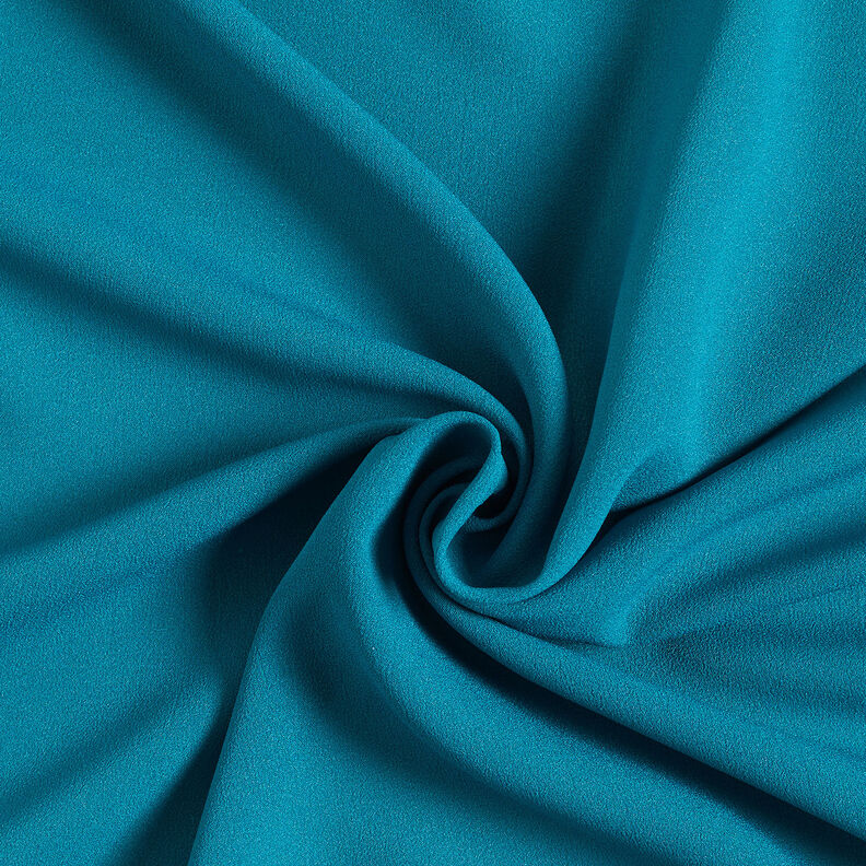 Crêpe Georgette – licht petroleum,  image number 1