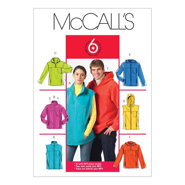 Vest|jas, McCalls 5252 | 34 - 44,  image number 1