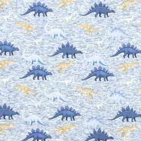 Alpenfleece Dino's – natuur/jeansblauw,  Alpenfleece Dino's – natuur/jeansblauw,