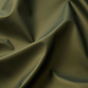 Regenjasstof Metallic – donkerolijf, 