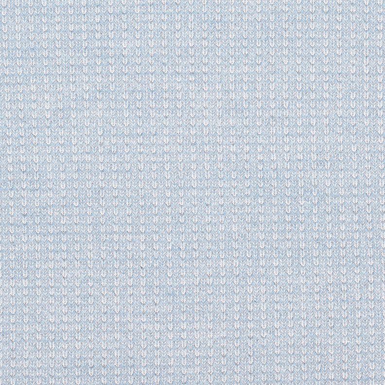 French terry glitter – lichtblauw,  image number 1