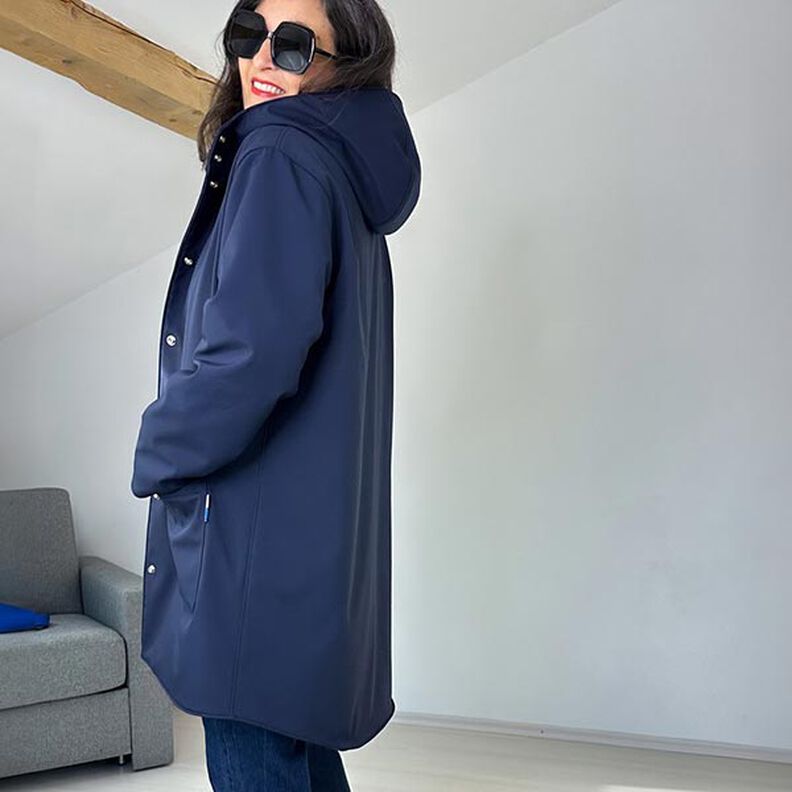 FRAU KARO - gevoerde parka met capuchon en opgestikte zakken, Studio Schnittreif  | XS -  XXL,  image number 10