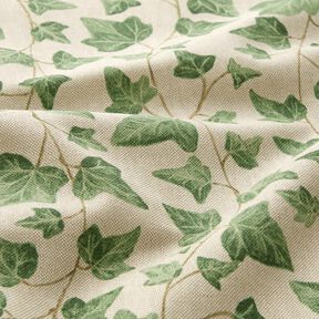 Decostof Half panama Klimop – natuur/groen, 