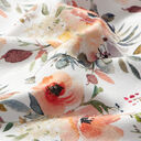 French Terry aquarelbloemen | by Poppy – wit, 