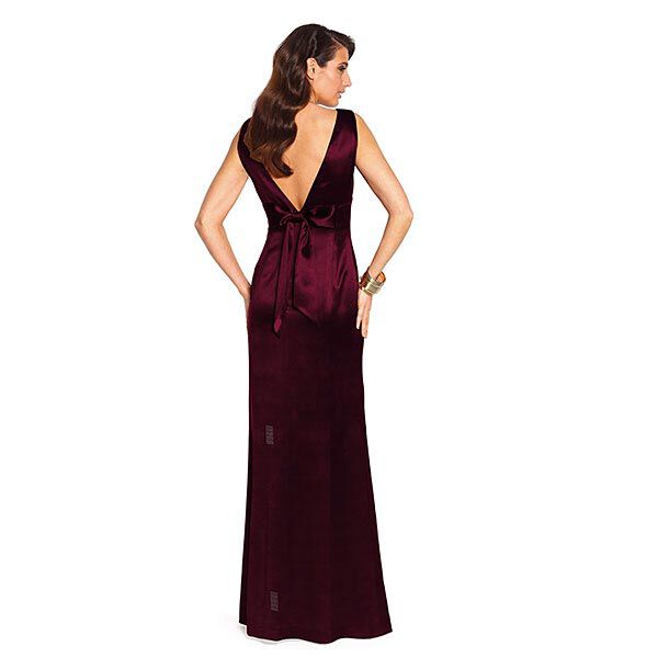 Duchesse Satin – bordeauxrood, image number 4