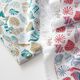 GOTS Batist Schelpen | Tula – ecru/signaalrood,  thumbnail number 5