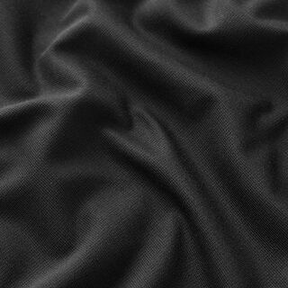 Lichte viscosejersey effen – zwart, 