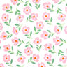 Sweatshirt geruwd Bloemen | by Poppy – ivoor/roze,  thumbnail number 1
