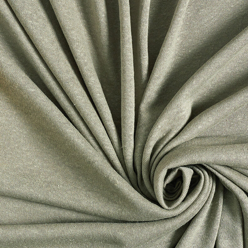 Fijngebreid viscose-linnen-mix – riet, image number 1
