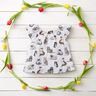 Katoenpopeline gelukkige katten Digitaal printen | Poppy Fabrics – wit,  thumbnail number 6