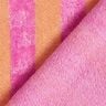 Badstof Bamboe Blokstrepen – lichtoranje/pink,  thumbnail number 5